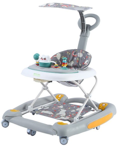 CHODZIK DLA DZIECI 2w1 PCHACZ DZASZEK MATA POD NÓŻKI FUNKCJA BUJANIA JAKOŚĆ