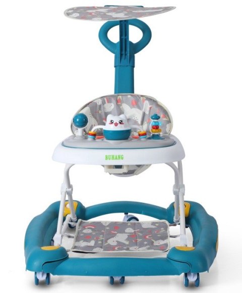 CHODZIK DLA DZIECI 2w1 PCHACZ DZASZEK MATA POD NÓŻKI FUNKCJA BUJANIA JAKOŚĆ