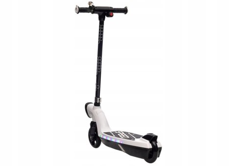 Hulajnoga Elektryczna dla Dzieci 12V 11km/h do 50kg LED Biała Hulajnoga Elektryczna dla Dzieci 12V 11km/h do 50kg LED Biała