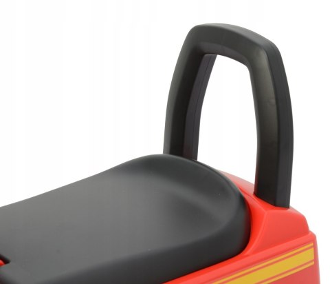 Jeździk Ciężarówka Mercedes Actros na Licencji Czerwony