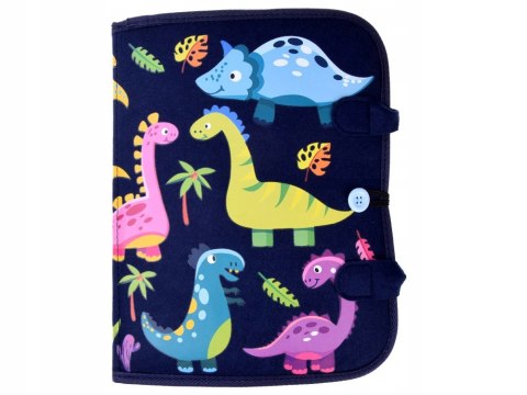 Materiałowa Kolorowa Książka Manipulacyjna Sensoryczna dla Dzieci