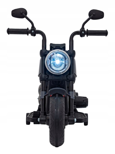 Motorek Chopper 1 Silnik 6V Boczne Kółka FM Radio Szary