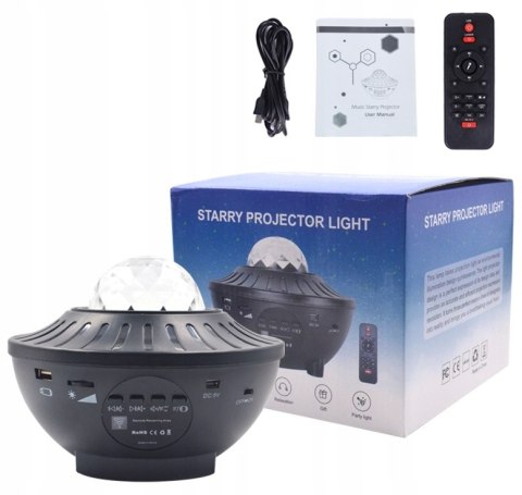 PROJEKTOR GWIAZD RZUTNIK STAR LED LAMPKA NOCNA PROJEKTOR GWIAZD RZUTNIK STAR LED LAMPKA NOCNA