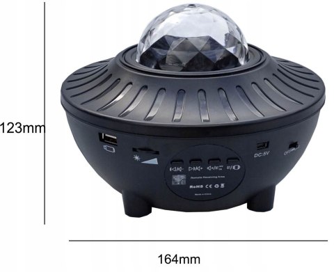 PROJEKTOR GWIAZD RZUTNIK STAR LED LAMPKA NOCNA PROJEKTOR GWIAZD RZUTNIK STAR LED LAMPKA NOCNA