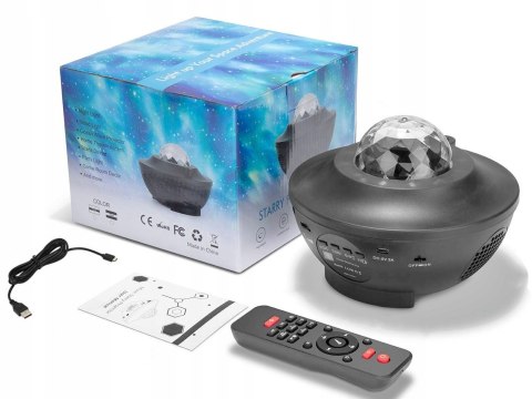 PROJEKTOR GWIAZD RZUTNIK STAR LED LAMPKA NOCNA PROJEKTOR GWIAZD RZUTNIK STAR LED LAMPKA NOCNA