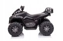 Quad Na Akumulator 2x45W Aku 12V Ekoskóra Piankowe Koła Czarny