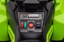 Quad Na Akumulator 2x45W Aku 12V Ekoskóra Piankowe Koła Czarny