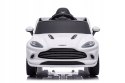 Aston Martin DBX na LIcencji 4 Silniki 12V Ekoskóra Piankowe Koła Biały