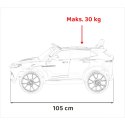 Aston Martin DBX na LIcencji 4 Silniki 12V Ekoskóra Piankowe Koła Czarny