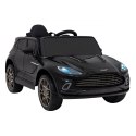 Aston Martin DBX na LIcencji 4 Silniki 12V Ekoskóra Piankowe Koła Czarny