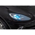 Aston Martin DBX na LIcencji 4 Silniki 12V Ekoskóra Piankowe Koła Czarny
