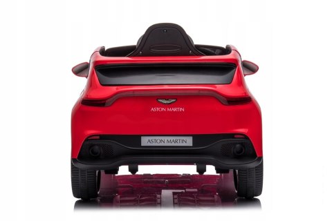 Aston Martin DBX na LIcencji 4 Silniki 12V Ekoskóra Piankowe Koła Czerwony