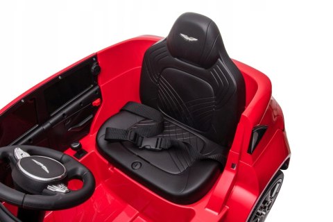 Aston Martin DBX na LIcencji 4 Silniki 12V Ekoskóra Piankowe Koła Czerwony
