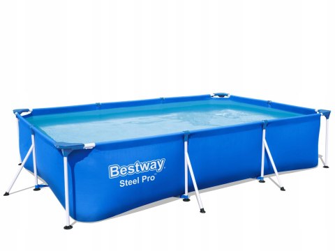 Basen Stelażowy Deluxe Steel Pro 300x201x66 BESTWAY 3w1 + Pompa + Filtr