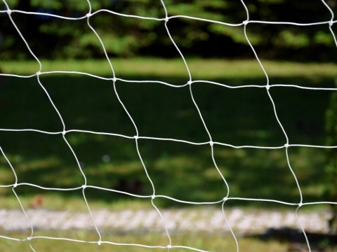 Duża Bramka Piłkarska do Piłki Nożnej 240x150x90 cm Meral Stadion w Domu