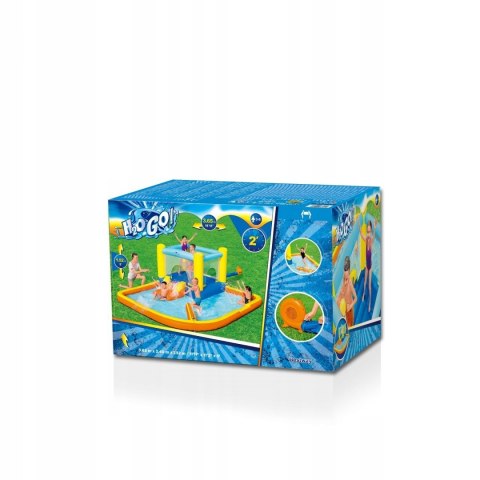 Duży Plac Zabaw Park Wodny BESTWAY Trampolina Zjeżdżalnia Dmuchawa Duży Plac Zabaw Park Wodny BESTWAY Trampolina Zjeżdżalnia Dmuchawa