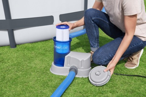 Filtrująca Pompa basenowa FlowClear BESTWAY 5678l/h + Wymienny filtr III Filtrująca Pompa basenowa FlowClear BESTWAY 5678l/h + Wymienny filtr III