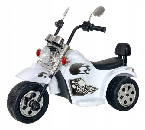 Motor Motorek Chopper 1 Silnik 25W Aku 6V Biały