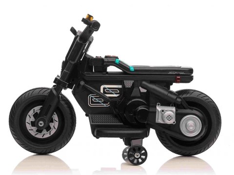 Motor Motorek na Akumulator Światło Dźwięki Czarny