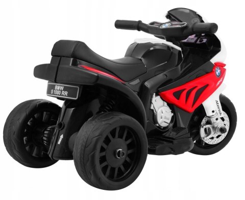 Motor na akumulator BMW S1000RR Licencja Muzyka Skóra Czerwony Jakość