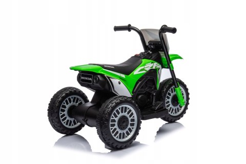 Motorek Cross Honda CRF 450R na Licencji 30W Aku 6V Zielony