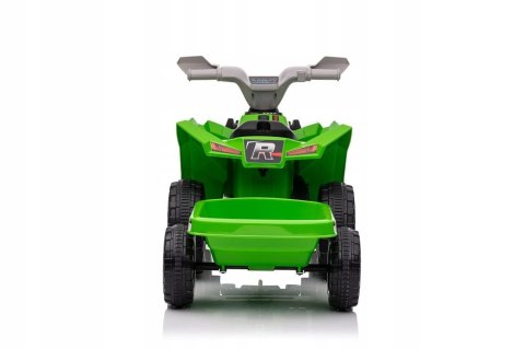 Quad Na Akumulator z Przyczepą 45W 6V Zielony Jakość