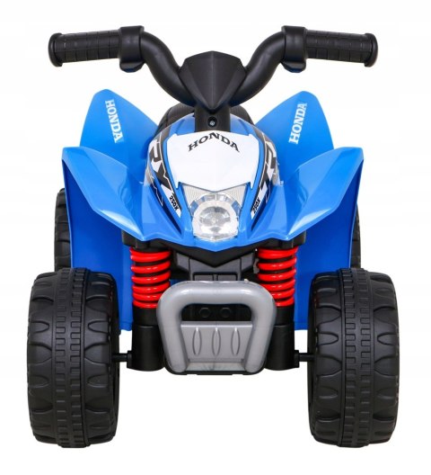 Quad na Akumulator Licencja Honda Ekoskóra LED Silnik 30W 6V Niebieski Quad na Akumulator Licencja Honda Ekoskóra LED Silnik 30W 6V Niebieski
