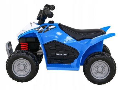 Quad na Akumulator Licencja Honda Ekoskóra LED Silnik 30W 6V Niebieski Quad na Akumulator Licencja Honda Ekoskóra LED Silnik 30W 6V Niebieski