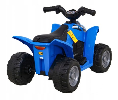 Quad na Akumulator Licencja Honda Ekoskóra LED Silnik 30W 6V Niebieski Quad na Akumulator Licencja Honda Ekoskóra LED Silnik 30W 6V Niebieski