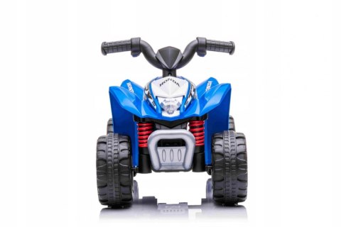 Quad na Akumulator Licencja Honda Ekoskóra LED Silnik 30W 6V Niebieski Quad na Akumulator Licencja Honda Ekoskóra LED Silnik 30W 6V Niebieski