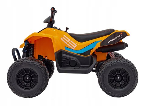 Quad na Akumulator McLaren 4 Silniki 12V Pilot Ekoskóra Piankowe Koła