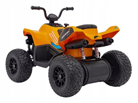 Quad na Akumulator McLaren 4 Silniki 12V Pilot Ekoskóra Piankowe Koła