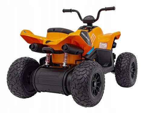 Quad na Akumulator McLaren 4 Silniki 12V Pilot Ekoskóra Piankowe Koła