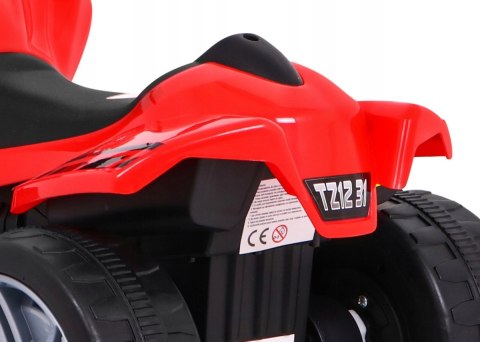 Quad na Akumulator dla Dzieci Monster Czerwony