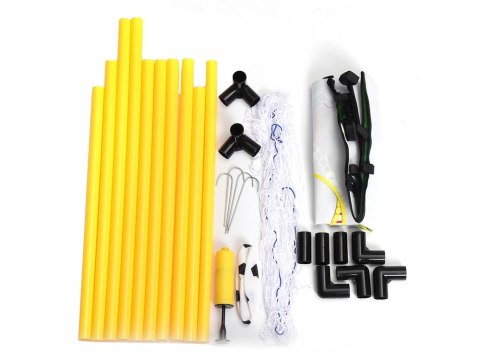 Zestaw 2w1 Bramka Piłkarska Piłka Nożna Pompka 119cm