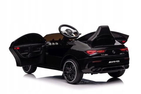 Mercedes CLA 45s AMG 4x45W 12V Skóra Piankowe Koła Pilot Czarny Lakierowany Mercedes CLA 45s AMG 4x45W 12V Skóra Piankowe Koła Pilot Czarny Lakierowany