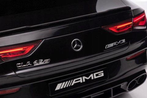 Mercedes CLA 45s AMG 4x45W 12V Skóra Piankowe Koła Pilot Czarny Lakierowany Mercedes CLA 45s AMG 4x45W 12V Skóra Piankowe Koła Pilot Czarny Lakierowany