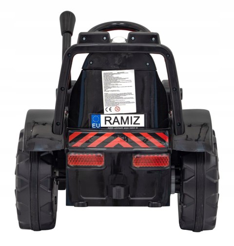 Traktor Spychacz dla Dzieci na Aku 6V Ruchoma Łyżka Dźwięki Czerwony Traktor Spychacz dla Dzieci na Aku 6V Ruchoma Łyżka Dźwięki Czerwony