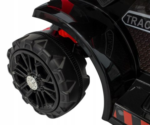 Traktor Spychacz dla Dzieci na Aku 6V Ruchoma Łyżka Dźwięki Czerwony Traktor Spychacz dla Dzieci na Aku 6V Ruchoma Łyżka Dźwięki Czerwony