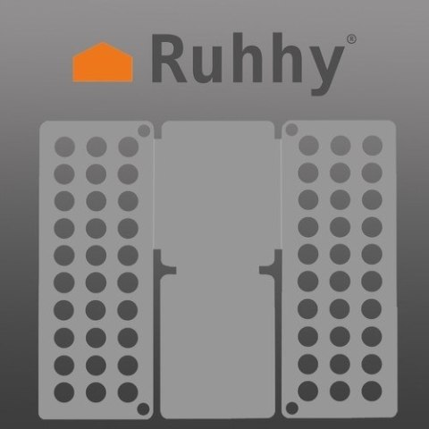 Deska do Składania Ubrań Koszulek Bluz Koszul Składak 60x70 cm Praska Duża