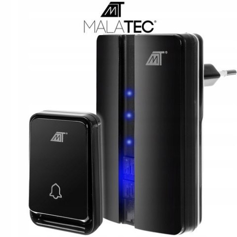 Dzwonek Bezprzewodowy Wodoodporny do Drzwi IP44 Bezbateryjny 51 Dźwięków Dzwonek Bezprzewodowy Wodoodporny do Drzwi IP44 Bezbateryjny 51 Dźwięków