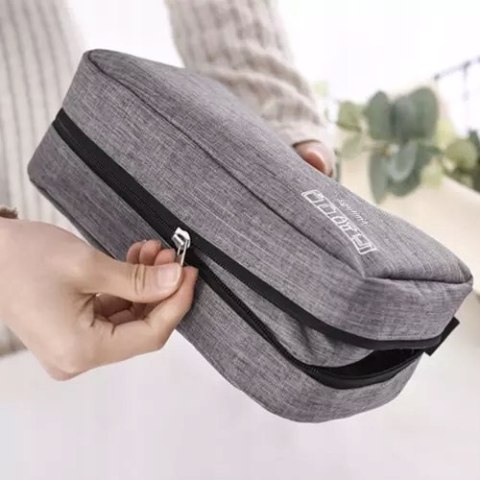 Kosmetyczka Podróżna Damska Męska Organizer Wisząca Pojemna z Haczykiem L Kosmetyczka Podróżna Damska Męska Organizer Wisząca Pojemna z Haczykiem L