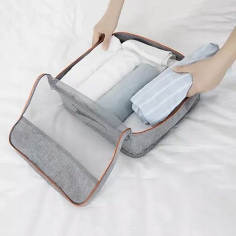 Organizer Podróżny do Walizki Torby Etui Zestaw Torba x 7 na Ubrania Buty Organizer Podróżny do Walizki Torby Etui Zestaw Torba x 7 na Ubrania Buty