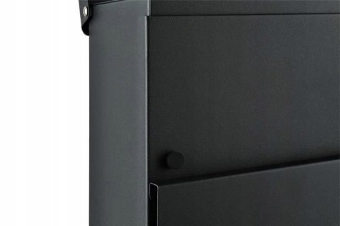 Skrzynka na Listy Pocztowa Gazety Pocztę Duża Listowa A4 Antracyt do Domu