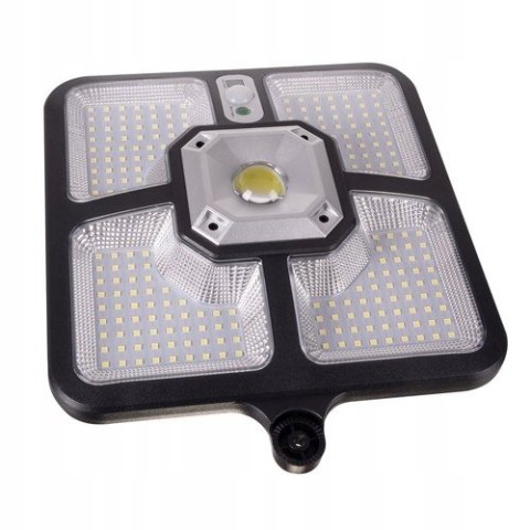 Lampa Solarna 220 LED 15 COB Ogrodowa Uliczna Czujnik Ruchu Zmierzchu Pilot Lampa Solarna 220 LED 15 COB Ogrodowa Uliczna Czujnik Ruchu Zmierzchu Pilot