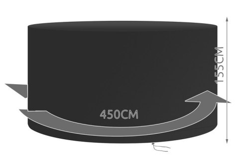 Pokrowiec na Fotel Wiszący Kokon Ogrodowy Huśtawkę Kosz Podwójny Osłona