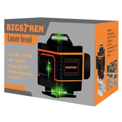 Poziomica Laserowa Płaszczyznowa Laser Krzyżowy 4D Poziomica Laserowa Płaszczyznowa Laser Krzyżowy 4D