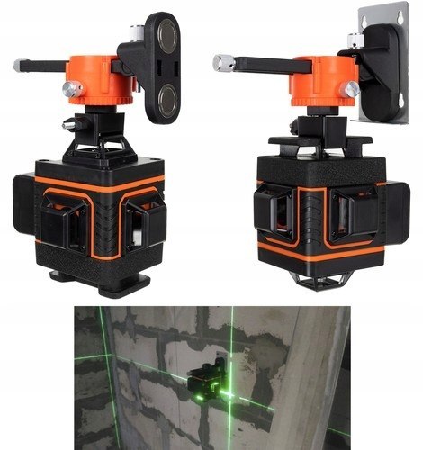 Poziomica Laserowa Płaszczyznowa Laser Krzyżowy 4D Poziomica Laserowa Płaszczyznowa Laser Krzyżowy 4D