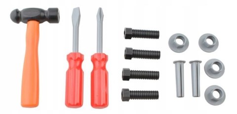 Zestaw Skrzynka z Narzędziami dla Dzieci Warsztat Zabawkowy w Walizce dostę