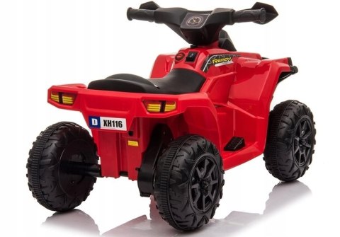 Bemi Pojazd Motorek Quad na Akumulator Silnik 35W 6V Czerwony Bemi Pojazd Motorek Quad na Akumulator Silnik 35W 6V Czerwony
